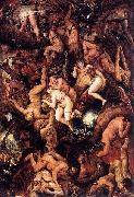 Frans Francken II The Damned Being Cast into Hell oil painting